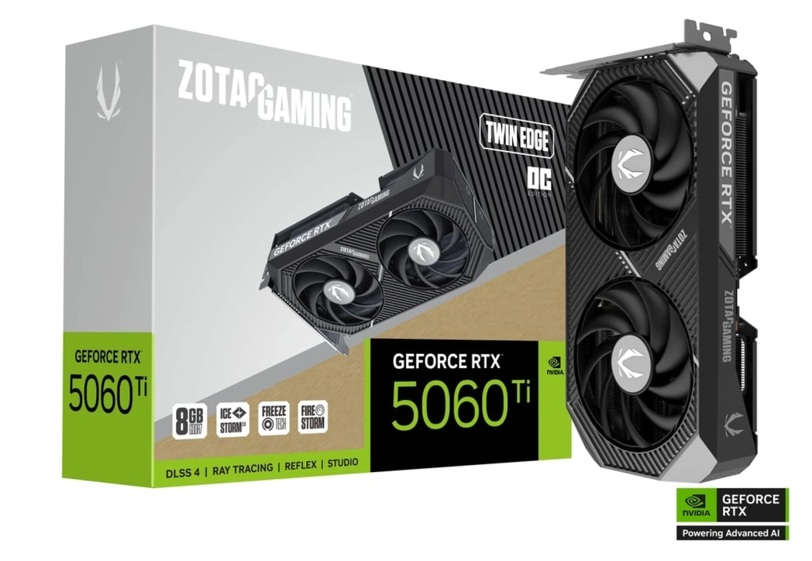 ZOTAC GAMING GeForce RTX 5060 Ti 8GB Twin Edge Graphics Card