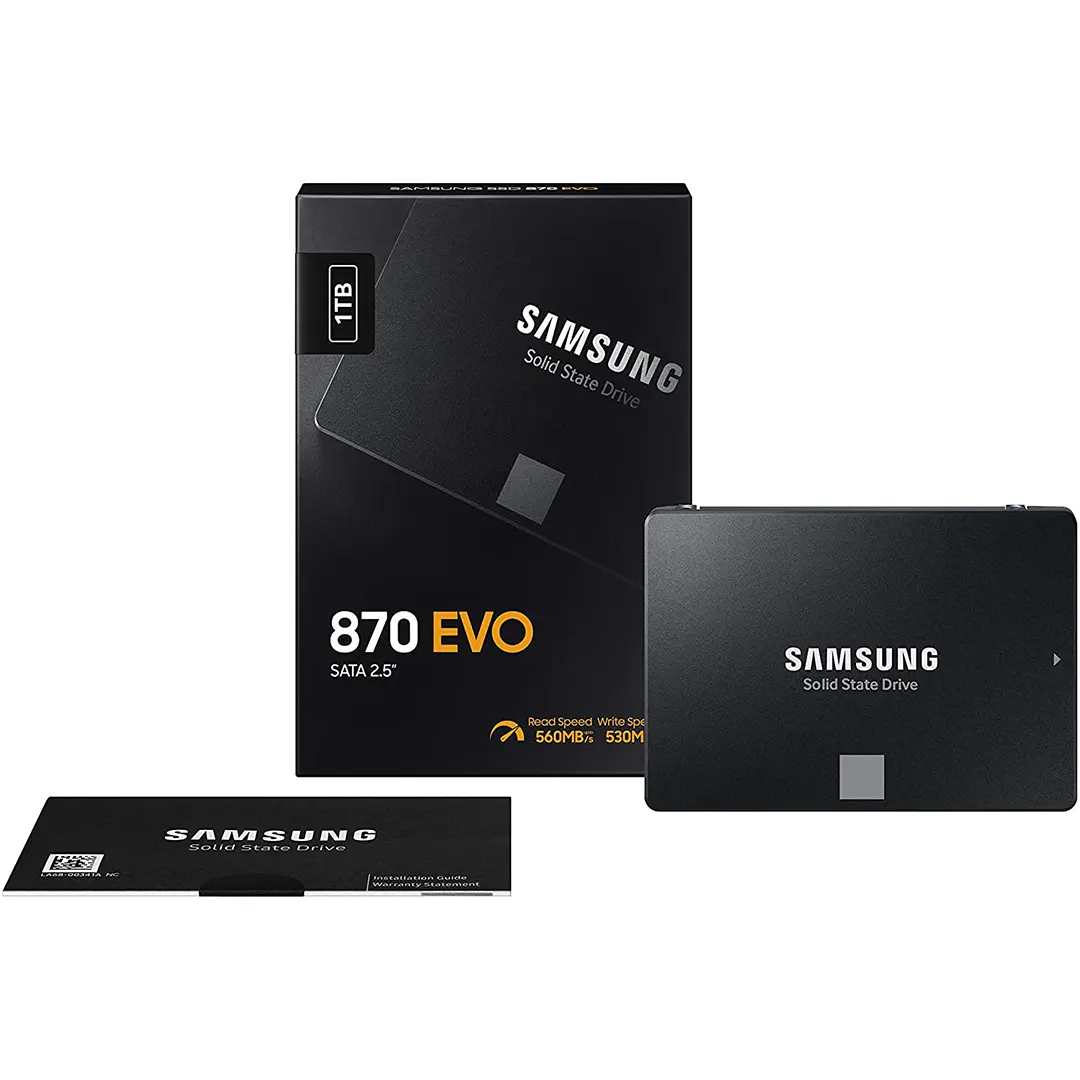 Samsung 1TB 870 EVO SATA III 2.5 Internal SSD
