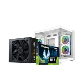 Cooler Master Elite 481 + MWE Bronze 550W V3 + ZOTAC RTX 3050 6GB Bundle Offer