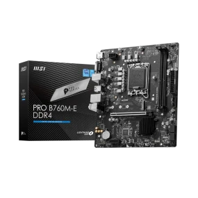 MSI PRO B760M-E DDR4 mATX Motherboard