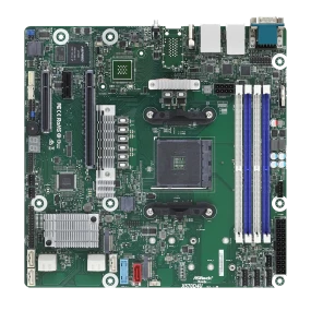 Server Board AsrockRack X570D4U Support on AMD Processor
