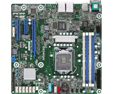 ASRock Rack Server Motherboard E3C246D4U