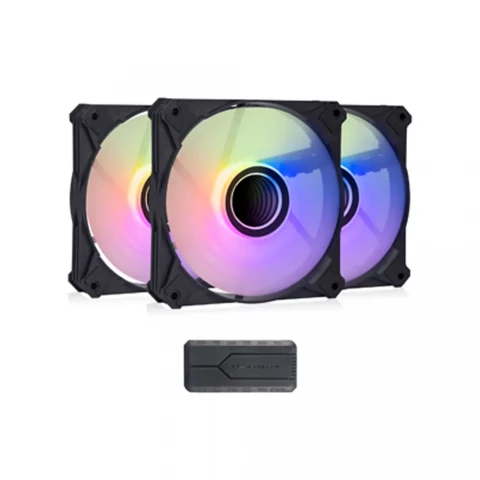 darkFlash INF8 ARGB PWM  Cooling Fan with Controller
