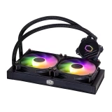 This is the  side image of Cooler Master MasterLiquid 240L Core ARGB CPU Liquid Cooler in BD at Binary Logic